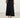High-Waisted Cotton A-Line Umbrella Skirt