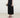 Chic Black Skirt with Modern Bud Silhouette