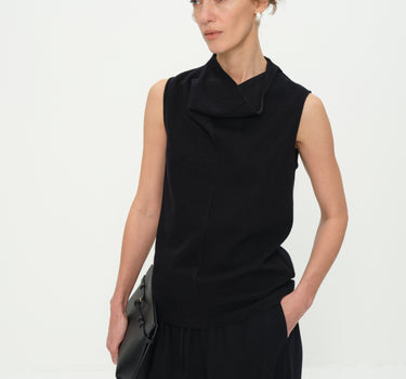 Tencel Wool Blend Swing Neck Undershirt