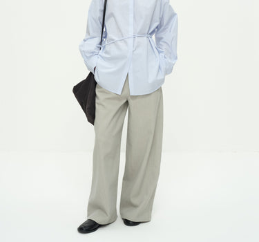 Natural Organic Wide Leg Pants for Summer