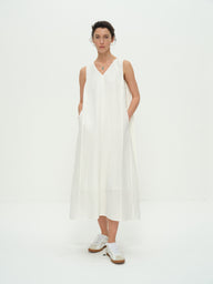 Lightweight Sleeveless Linen Dress