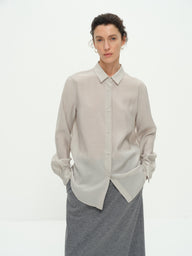Eco-Friendly Commuter Shirt with a Smooth Drape