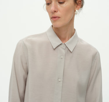 Eco-Friendly Commuter Shirt with a Smooth Drape