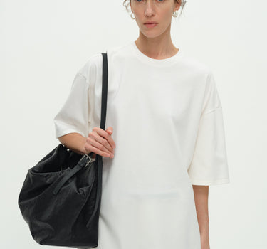 Timeless Wool Modal Peplum T-shirt for All-Year Wear