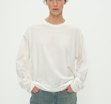 Soft Drop Shoulder Knit Top for All Seasons