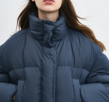90% Goose Down Diamond Quilted Puffer Jacket