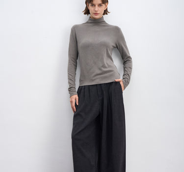 Women’s Wool Blend High-Neck Base Layer