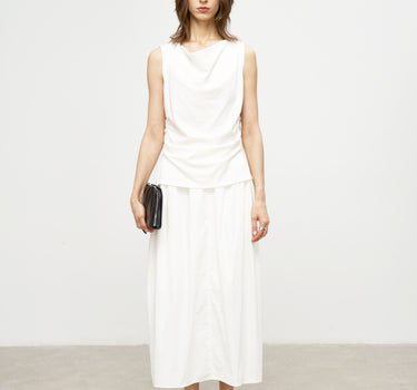 Swing Neck Sleeveless Dress Set for All Occasions