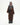 Natural Wool & Silk Wide Lapel Coat | Elegant Warmth
