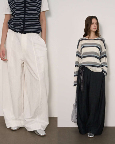 Elastic Waist Balloon Pants: Effortless Comfort and Style