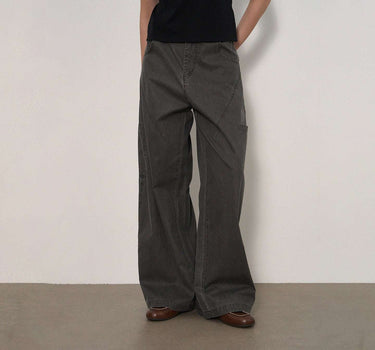 Effortless Flattering Wide-Leg Workwear Pants for All-Day Wear