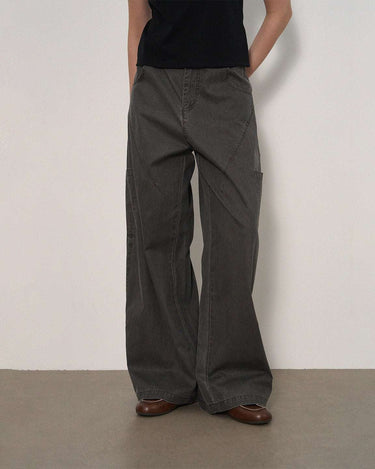 Effortless Flattering Wide-Leg Workwear Pants for All-Day Wear