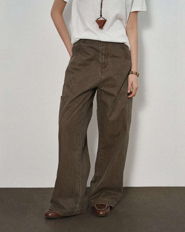 Effortless Flattering Wide-Leg Workwear Pants for All-Day Wear