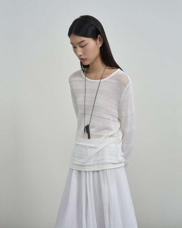 Drapey Long-Sleeve Knit for All Shapes