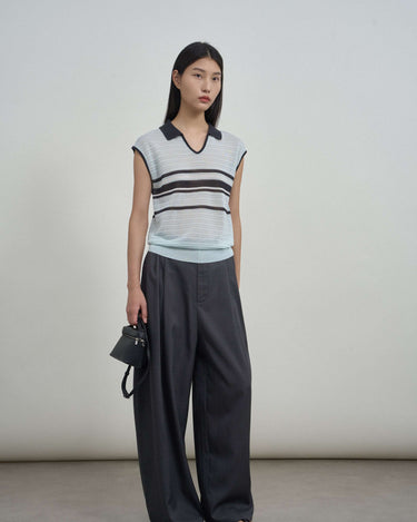 Lantern-Style Wide-Leg Pants for Effortless Style
