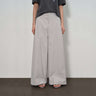 Classic High-Waisted Pants with A-Line Silhouette