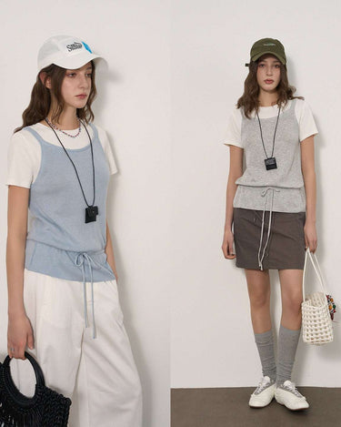 Achieve Casual Elegance with This Patchwork Knit Top