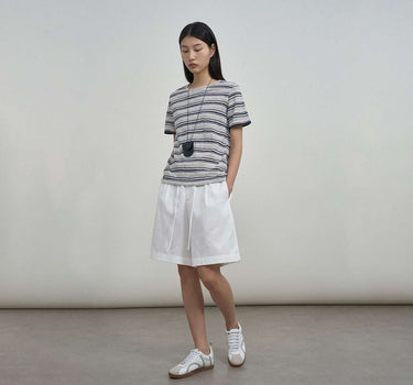 Striped Crew Neck T-Shirt for Effortless Style