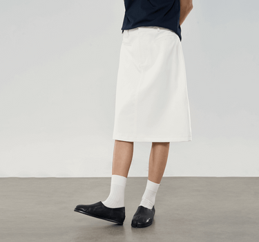 High-Waisted Versatile A-Line Skirt