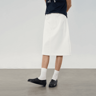 High-Waisted Versatile A-Line Skirt