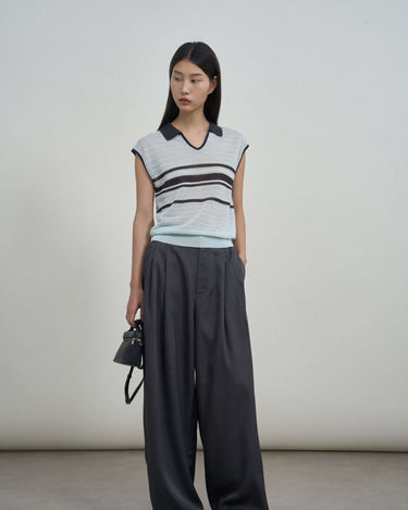Lantern-Style Wide-Leg Pants for Effortless Style
