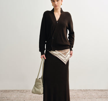French-Inspired Knit Skirt Set