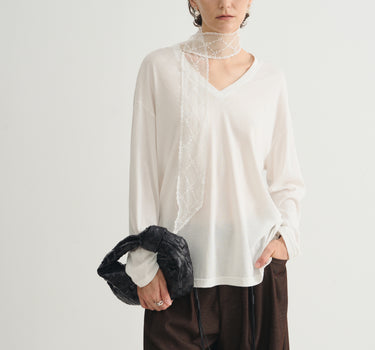 Lace Back Blouse with Flowing Straps