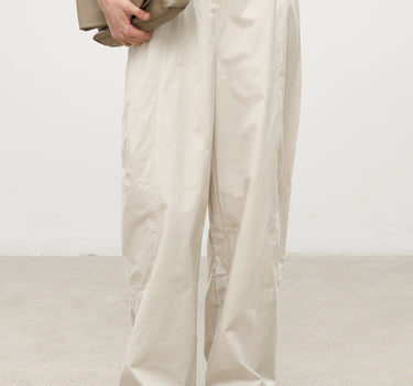 100% Cotton Structured Casual Pants