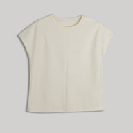 One-Piece Minimalist Crew Neck Top