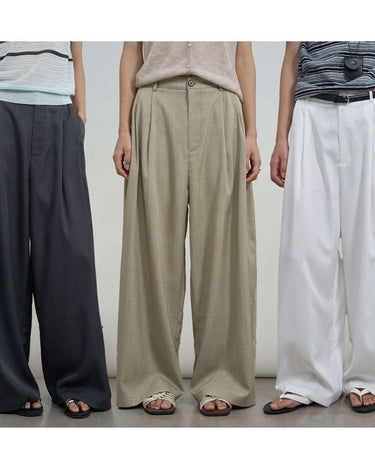 Lantern-Style Wide-Leg Pants for Effortless Style