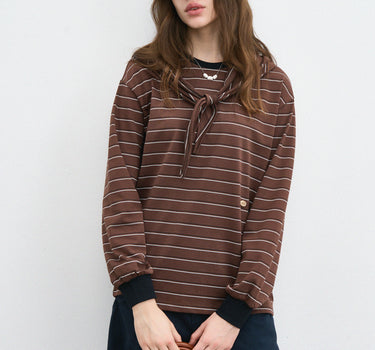 Retro Color-Block Striped Long Sleeve for Effortless Style