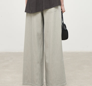Sustainable Style: Organic Fiber Wide-Leg Pants