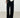Natural Wool Curved-Leg Pants – Tailored Comfort