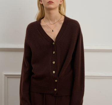 Women’s Long-Sleeve Wool Knit Cardigan