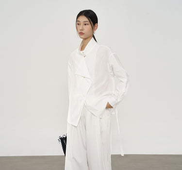 Asymmetrical Designer Shirt for Modern Wardrobes