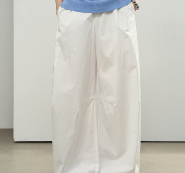 Stylish Wide-Leg Workwear Pants