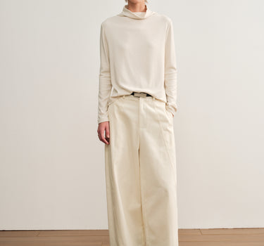 Soft Stretch Viscose Blend Top