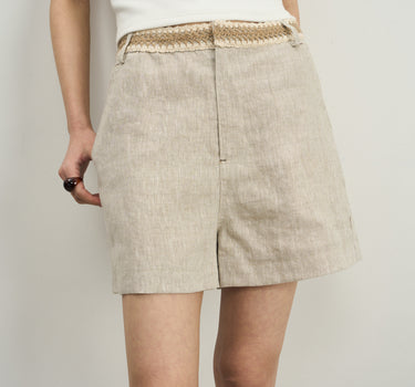 Vintage-Style Linen Shorts for All Figures