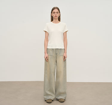 Minimalist Everyday Short-Sleeve Top