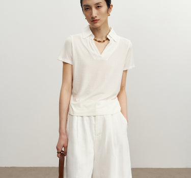 Polo Short-Sleeve Color-Block T-Shirt