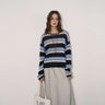 Breezy & Stylish Color-Block Pullover Knit