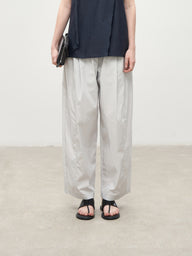 Elastic Waist Casual Straight-Leg Pants