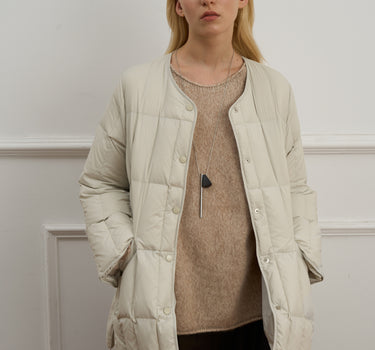 Women’s Premium Goose Down Mid-Length Jacket