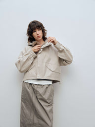 Minimalist Windbreaker Jacket for Modern Urban Style