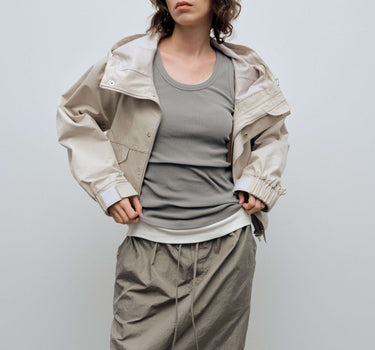 Minimalist Windbreaker Jacket for Modern Urban Style
