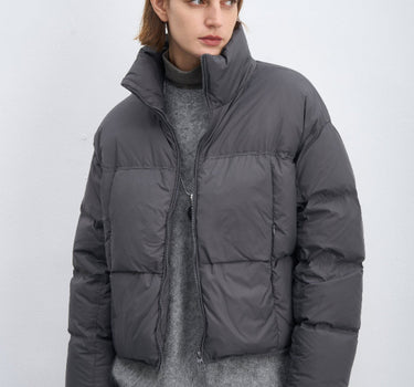 Lightweight Short Puffer for Winter Warmth