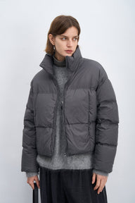 Lightweight Short Puffer for Winter Warmth