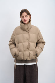 Minimalist Short Puffer Jacket