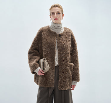 Warm Plush Wool Autumn/Winter Coat