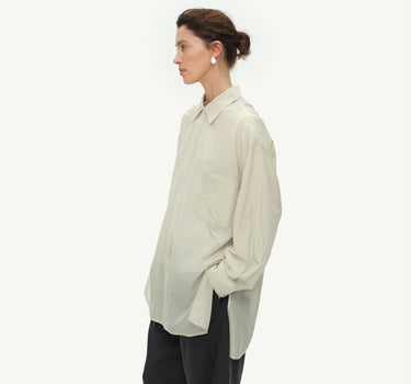 Must-Have Mulberry Silk Cotton Sheer Shirt for Every Wardrobe